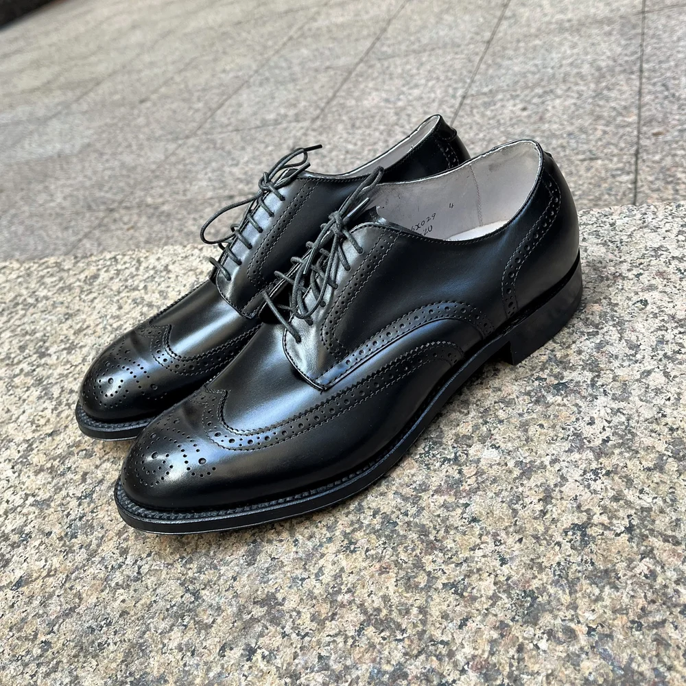 5420 Black Calfskin — mouldedshoe